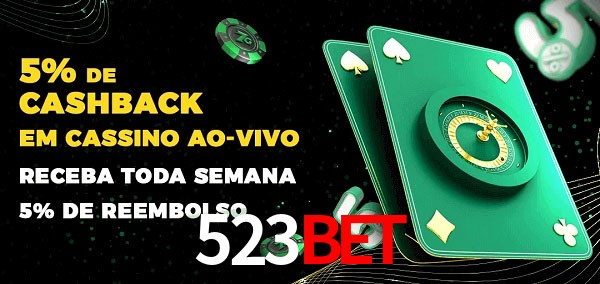 Promoções do cassino ao Vivo 523BET